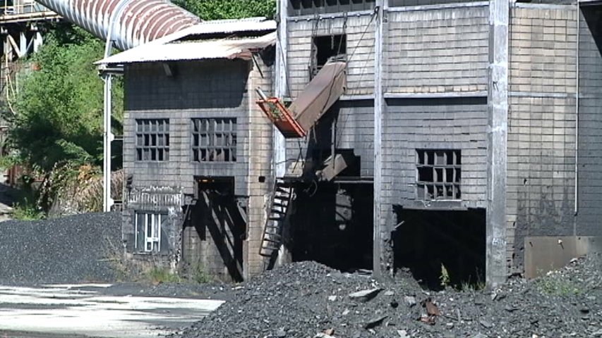 Mina abandonada de Zarréu, donde se instalará un parque fotovoltaico