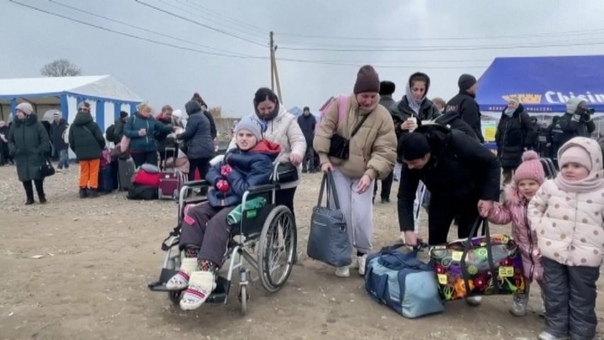  La evacuación de Sumy, en el noreste de Ucrania, termina con éxito