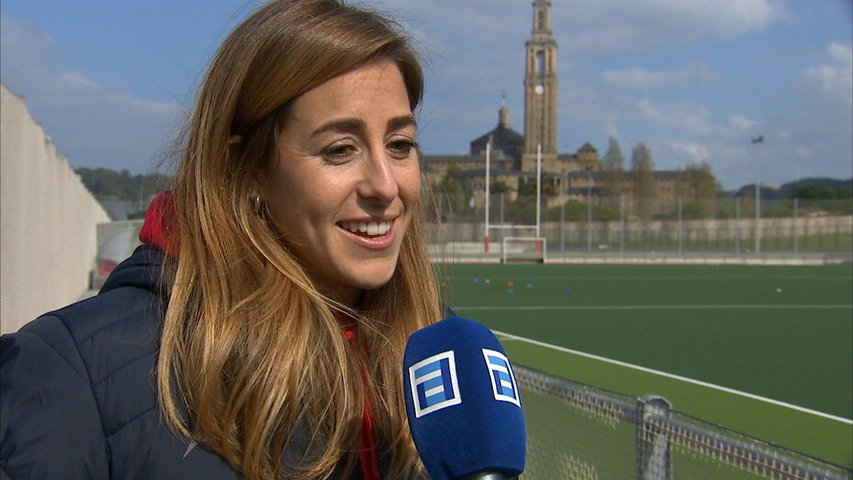 María López, capitana de la selección española de hockey hierba