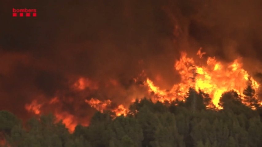 Los incendios arrasan media España - Noticias RTPA