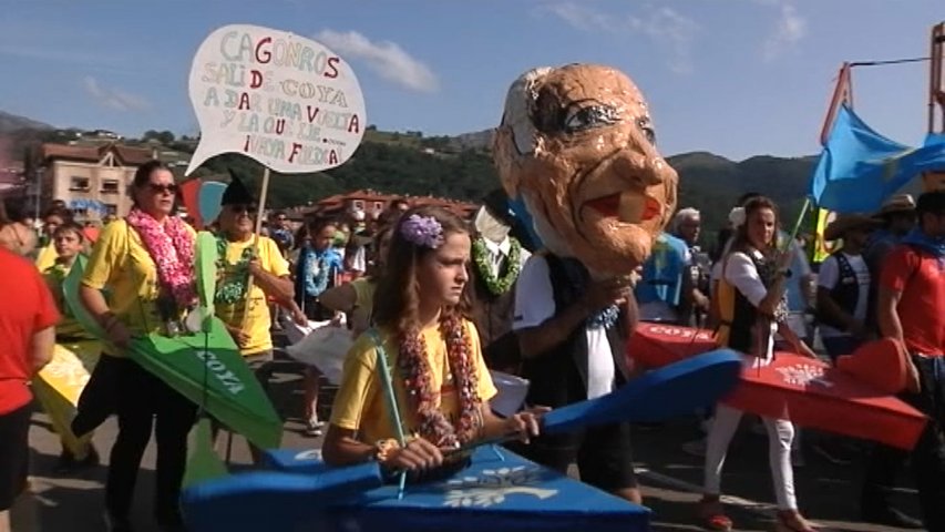 Asturias celebra la Fiesta de las Piraguas