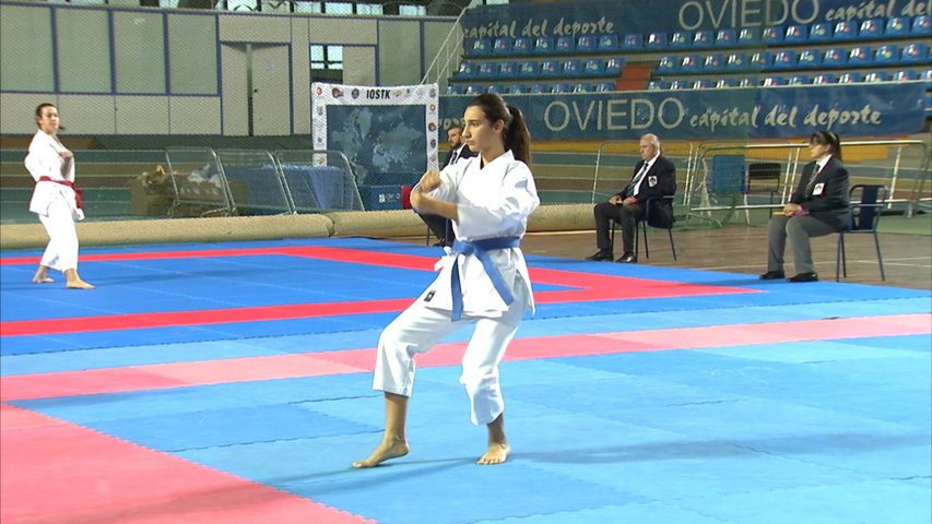 Oviedo acoge el Open Internacional de Kárate en las modalidades de kata y kumite