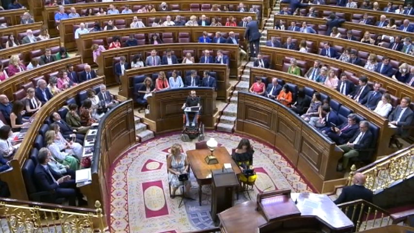 Congreso de los Diputados en Madrid