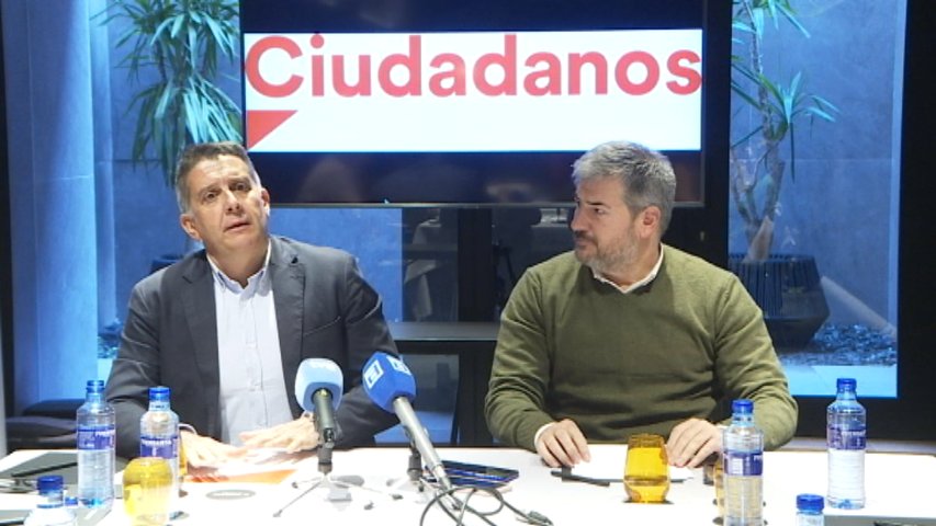 Rueda de prensa de Ciudadanos Asturias sobre las enmiendas a los presupuestos