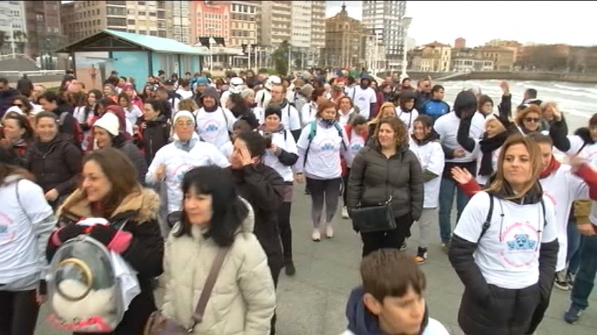 Segunda marcha por el síndrome de Noonan en Gijón