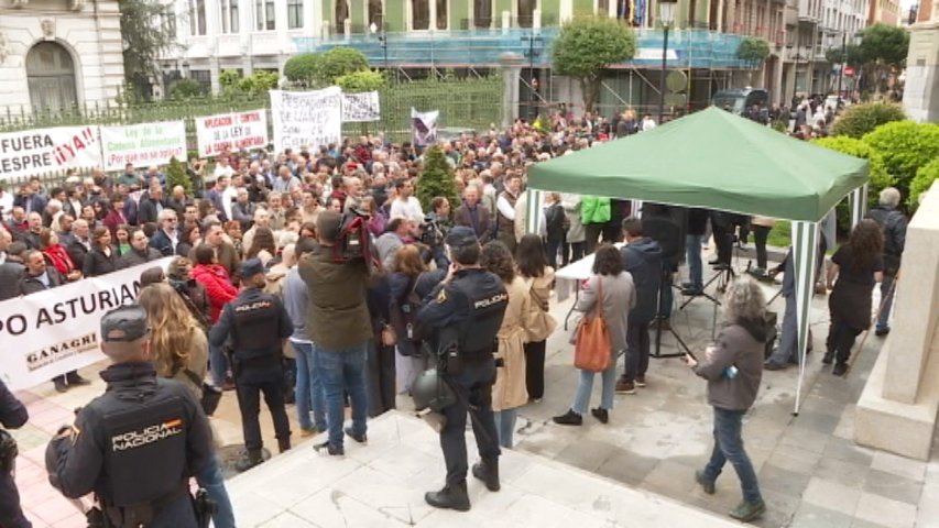 Las organizaciones agrarias ya han solicitado los permisos para la tractorada del día 16 en Oviedo