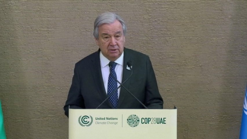 Guterres abre la puerta al fin de combustibles fósiles a diferentes velocidades según país