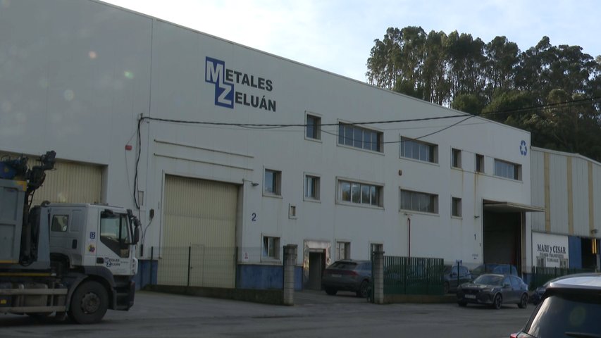 Metales Zeluán en el Polígono de Maqua, en Avilés