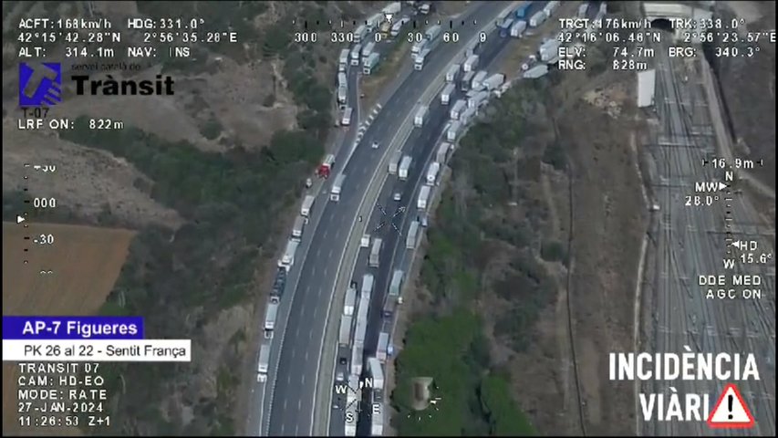 Reabierta la frontera francesa tras la protesta de los agricultores