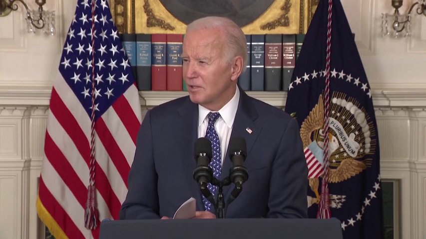 Joe Biden fue eximido por la retención de documentos clasificados el pasado jueves