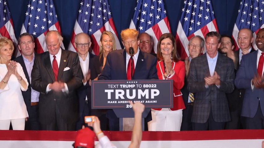 Trump gana a Haley en Carolina del Sur