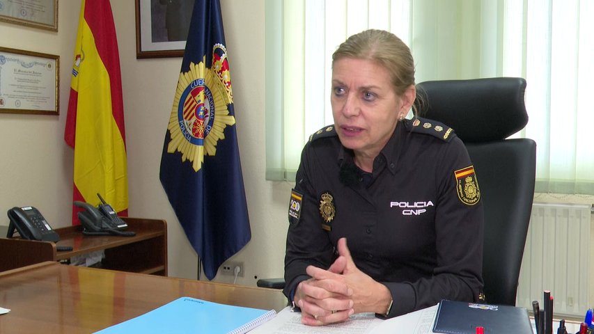 Inmaculada Leis, primera comisaria mujer de la Policía Nacional de Avilés