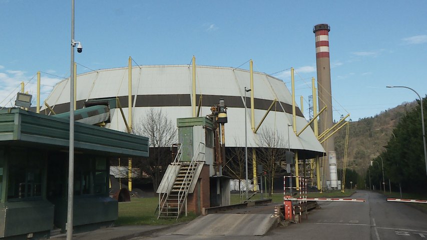 Central térmica de La Pereda en Mieres