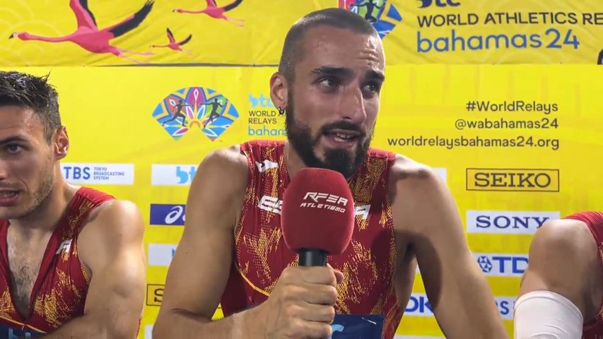 Iñaki Cañal competirá en los Juegos Olímpicos de París con el 4x400 español