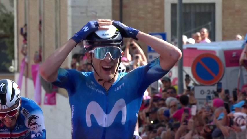 Pelayo Sánchez conquista la sexta etapa del Giro