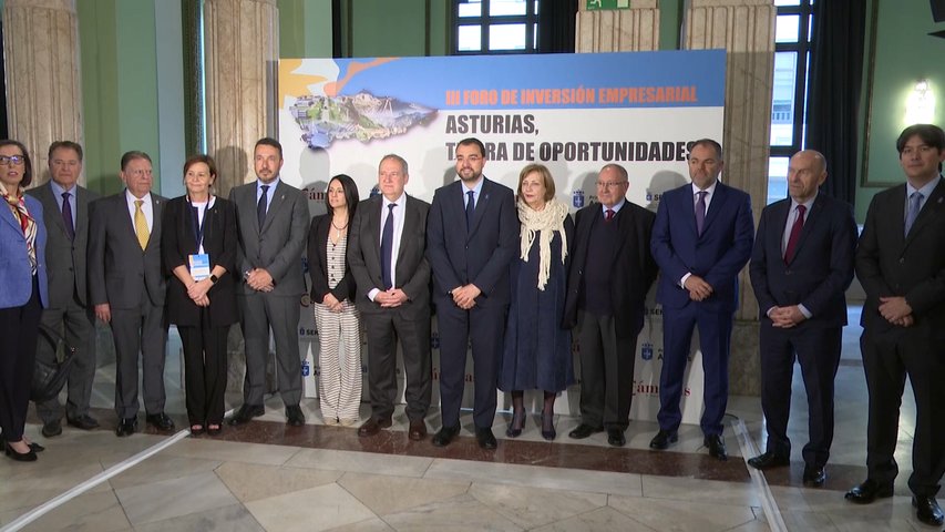 Barbón y representación asturiana en el foro de inversiones 'Asturias, tierra de oportunidades' en Madrid