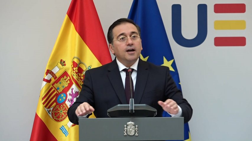 El ministro de Exteriores español, José Manuel Albares