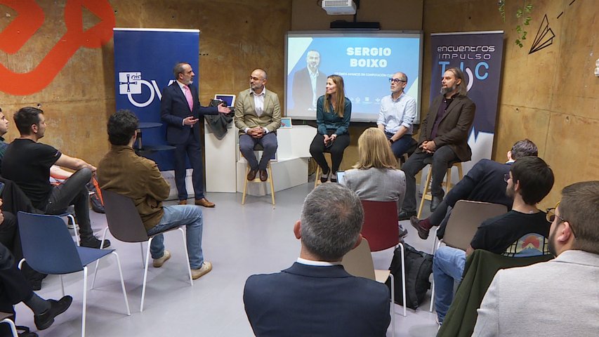 Sergio Boixo charla sobre computación cuántica en Oviedo