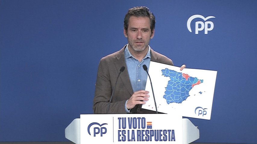 El PP reclama elecciones generales porque 'la moción de censura a Sánchez' fue el 9J