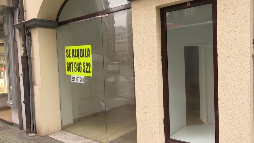 Un local comercial del centro de Gijón en alquiler