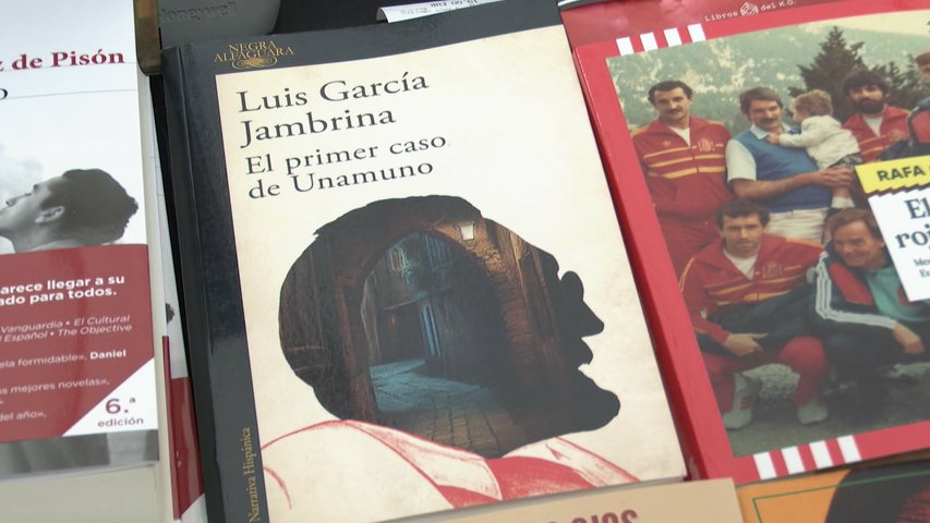 Portada de la novela de Jambrina 'El primer caso de Unamuno'