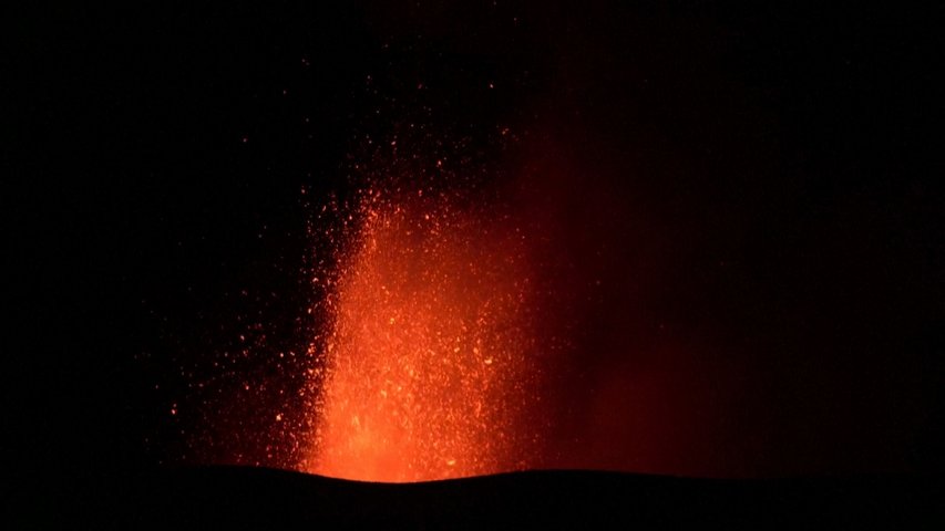 El Etna en erupción