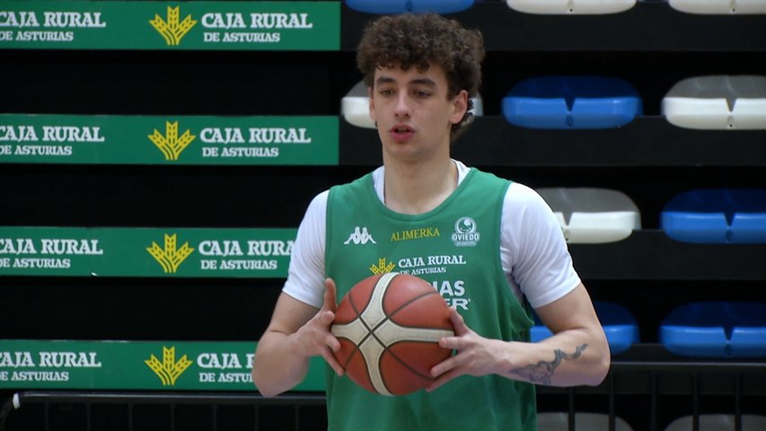 El pívot Hugo López seguirá en el Alimerka Oviedo Baloncesto cedido por el Estudiantes