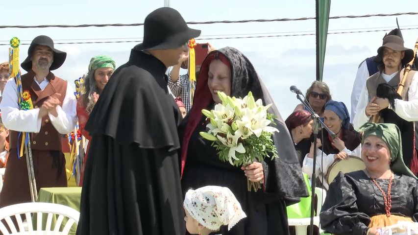 Boda vaqueira y civil en Aristébano