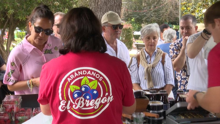 Arándanos 'El Bregón' logra un triplete histórico en el concurso de la feria de arándanos y frutos rojos de Villaviciosa