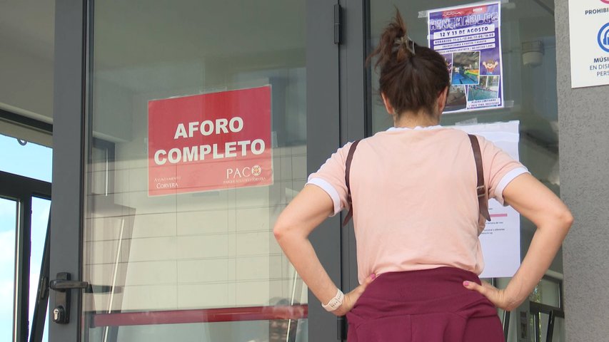 Éxito absoluto del Parque Acuático de Corvera en su primer fin de semana abierto al publico