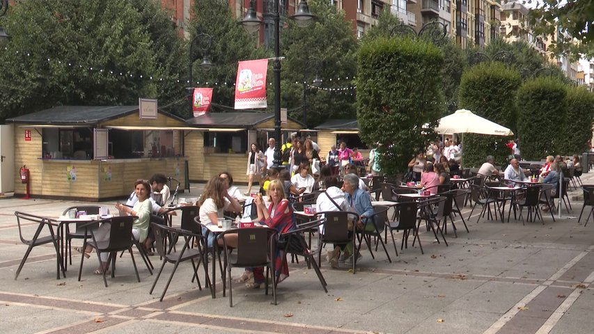 Gijón estrena su Paseo Gastro con motivo de la Semana Grande