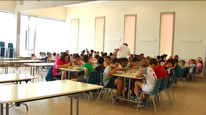 Comedor escolar en Oviedo