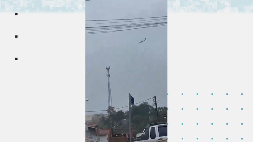 Se estrella un avión con 62 personas a bordo en Brasil