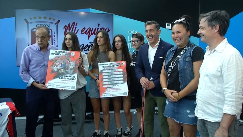 El Telecable Hockey presenta la campaña de abonados en la Fidma