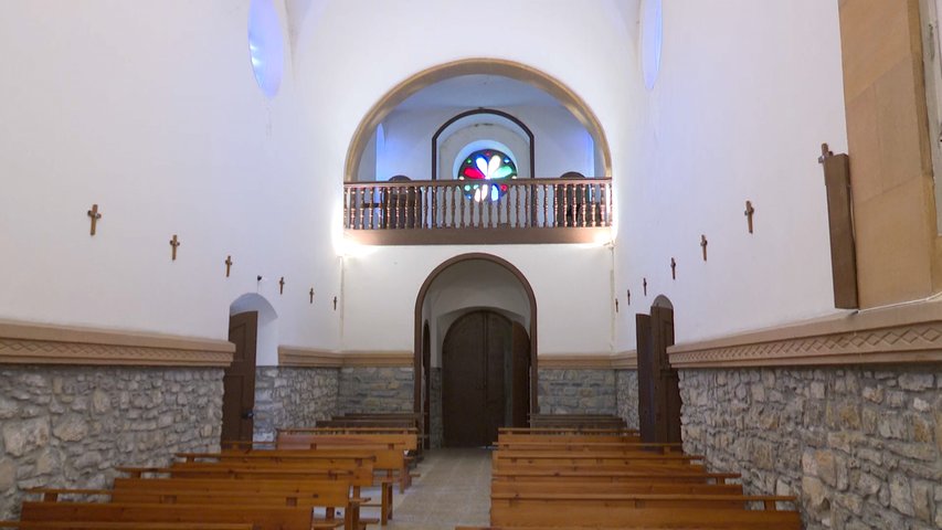 Iglesia de Samartín de Güerces, donde se ha producido un robo