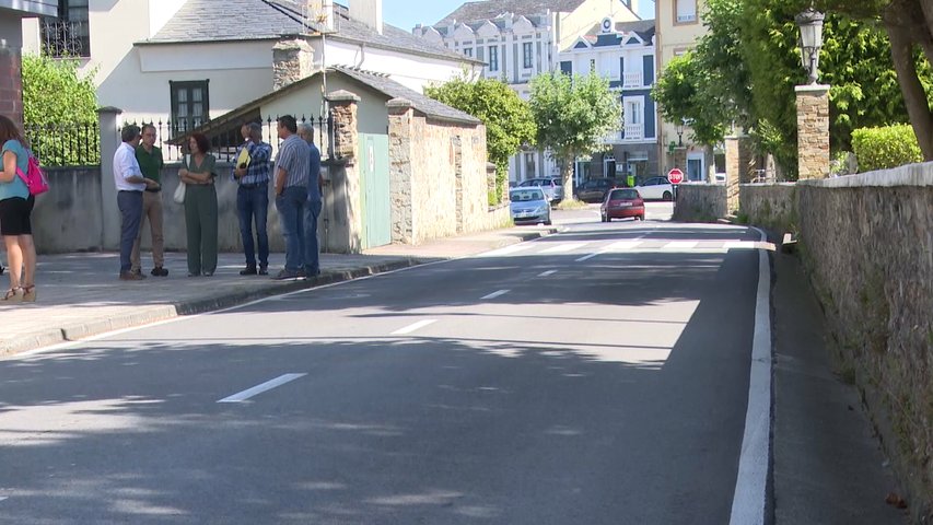 Reparada la carretera que une La Caridad con la zona alta del concejo