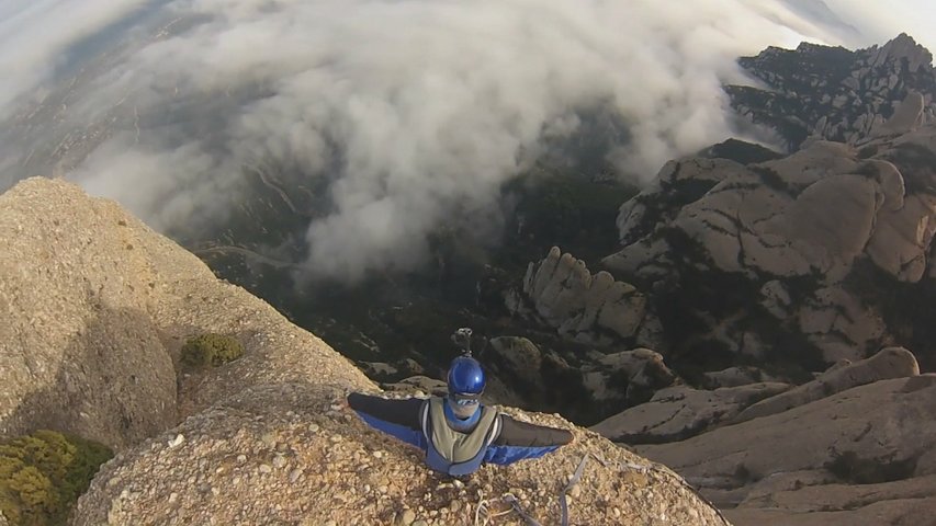 Luto en el salto base por la muerte en Ponga de un aficionado gijonés