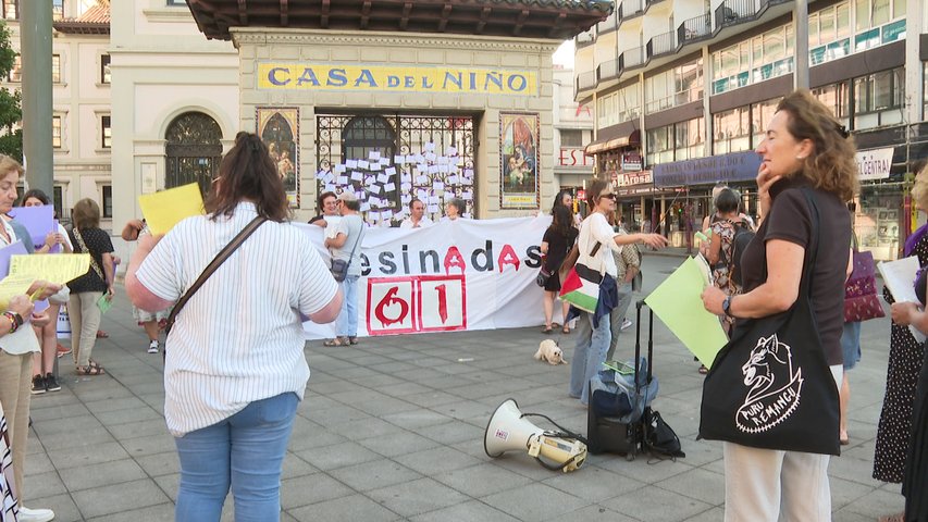 Concentración en Gijón contra la violencia machista