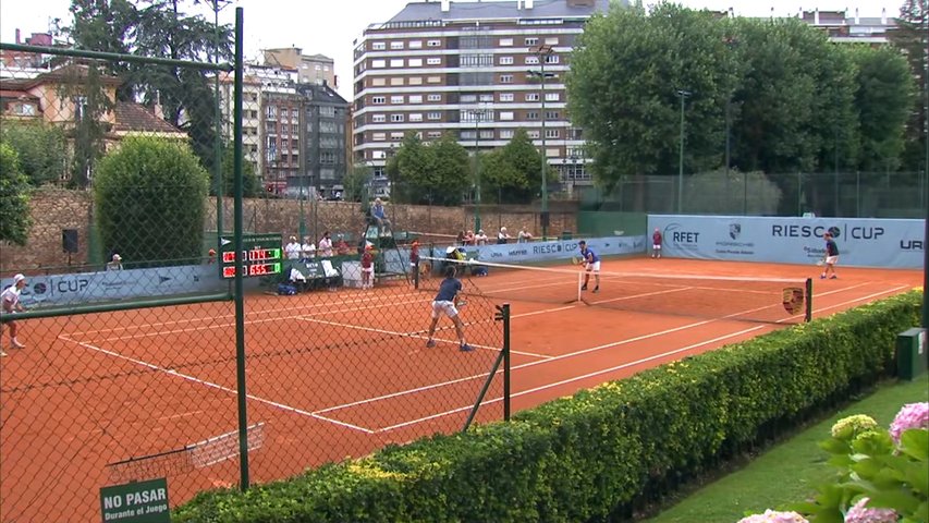 La pareja Alejo Sánchez y Benjamin Winter se lleva la Riesco Cup de dobles