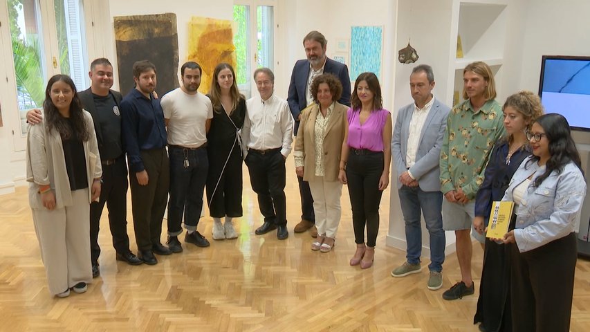 Las jóvenes promesas del arte asturiano exhiben sus trabajos en Madrid