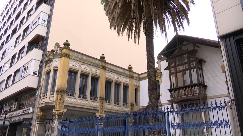 La Casa de la Palmera, uno de los edificios más representativos de la arquitectura gijonesa de la época