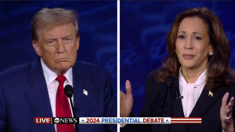 Harris se enfrenta a un Trump irascible en un debate lleno de ataques personales