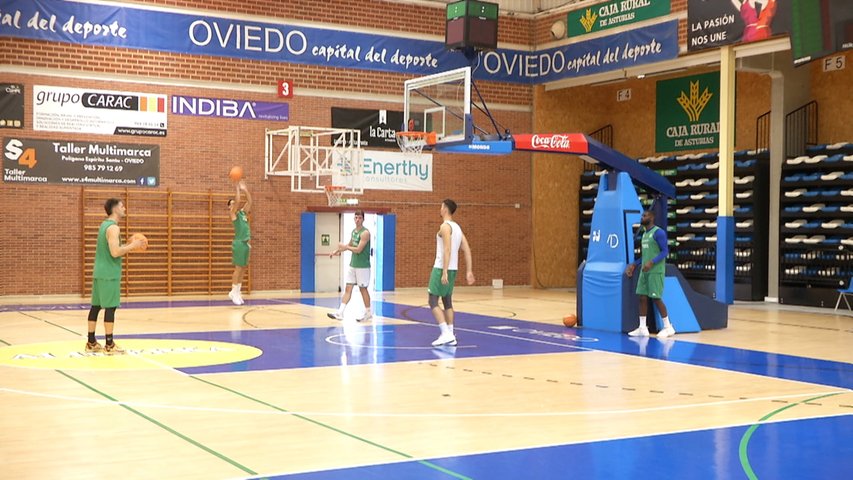 El Alimerka Oviedo Baloncesto prepara su estreno liguero en Pumarín