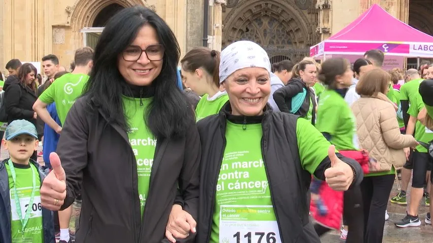 Carrera contra el cáncer de mama en Oviedo