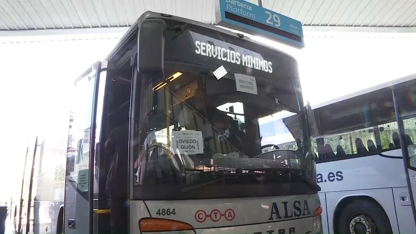 Huelga general en el transporte de viajeros por carretera