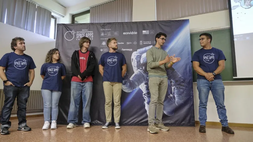 Los universitarios 'AsturExplorers' ganadores de la competición de la Nasa