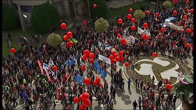 Unas 25.000 Personas Piden En Mieres Empleo De Calidad Y Mayor Cohesión ...