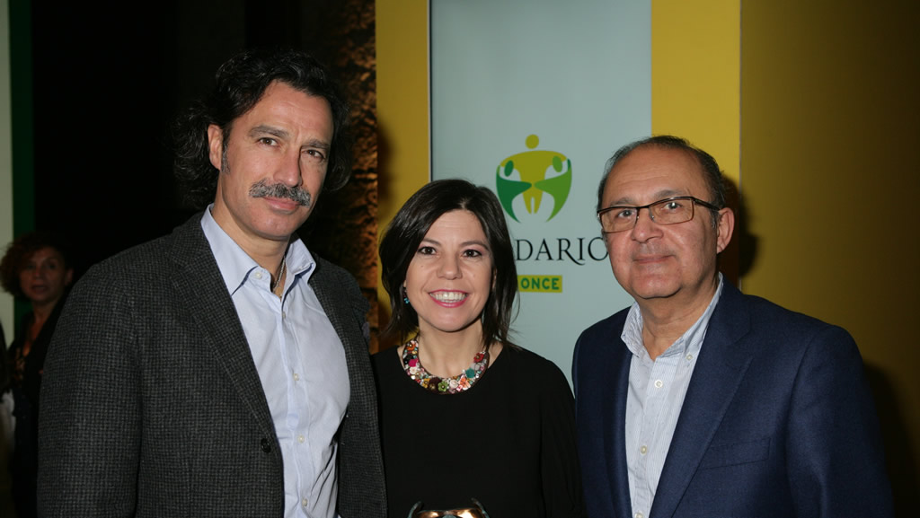 Antonio Virgili, Leonor Suárez y Fernando Miranda.
